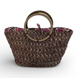 Style & Co. Straw Tote Bag